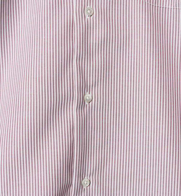 UNITED ARROWS green label relaxing「エブリット コットンオックス ストライプ スナップ ボタンダウン シャツ -イージーアイロン-」|シャツ・ブラウス|