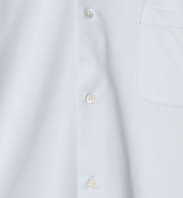 UNITED ARROWS green label relaxing「エブリット TC ジャージー スナップ ボタンダウン シャツ -イージーアイロン・吸水速乾・抗菌-」|シャツ・ブラウス|