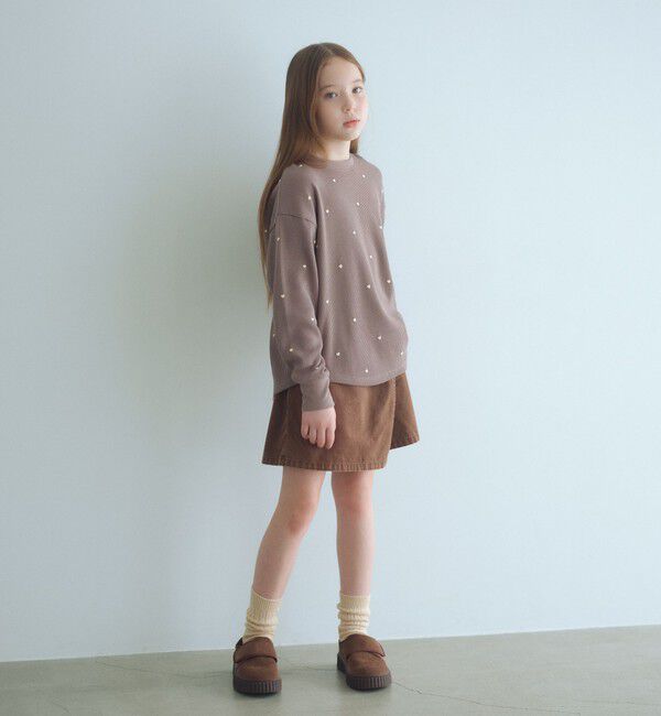 UNITED ARROWS green label relaxing「ツイルラップ キュロットパンツ / キッズ  100cm-160cm」|その他|