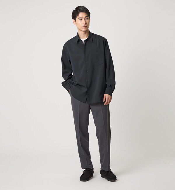 UNITED ARROWS green label relaxing「【WEB限定】AIRLY ポプリン ジャストルーズ シャツ」|シャツ・ブラウス|