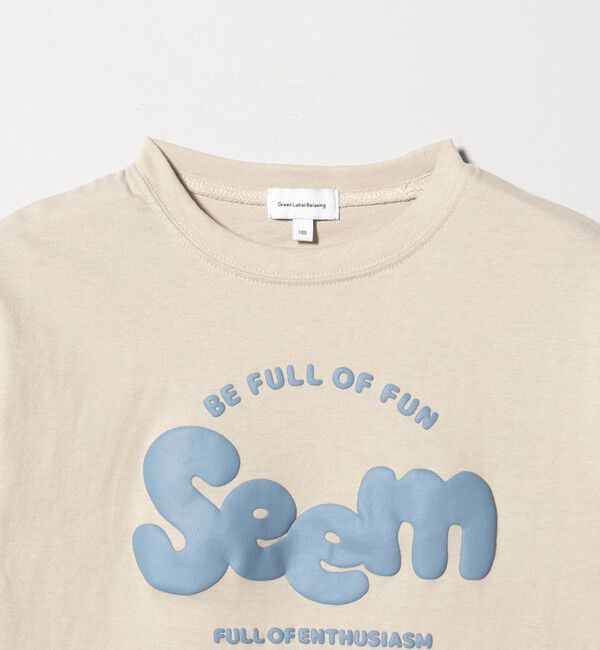 UNITED ARROWS green label relaxing「テンジク ロゴプリント Tシャツ / キッズ  100cm-130cm」|Tシャツ・カットソー|