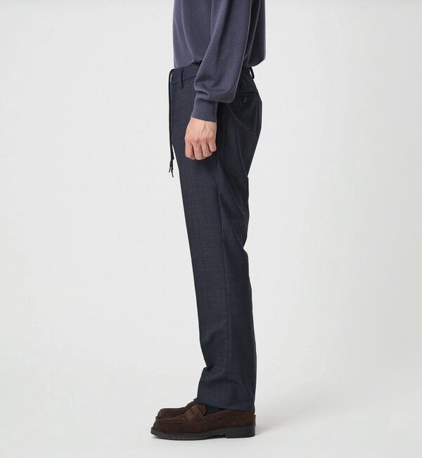 UNITED ARROWS green label relaxing「A+ デニムライク スタンダード イージー スラックス -ウォッシャブル・ストレッチ-」|スラックス|