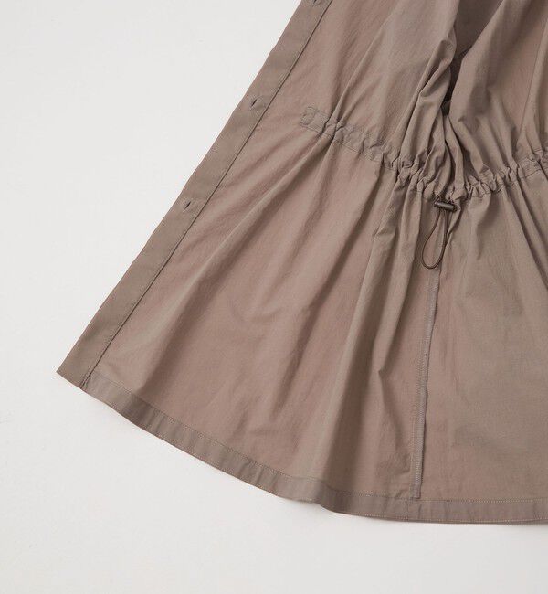 UNITED ARROWS green label relaxing「ウエスト ギャザー ハオリ ロングスリーブ シャツ」|シャツ・ブラウス|