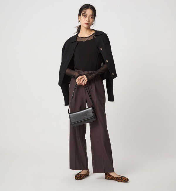 UNITED ARROWS green label relaxing「チュール クルーネック プルオーバー」|Tシャツ・カットソー|