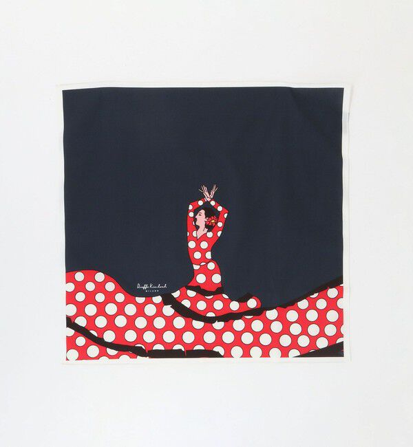 UNITED ARROWS green label relaxing「＜Dieffe Kinloch＞コットン プリント ハンカチ」|ハンカチ|