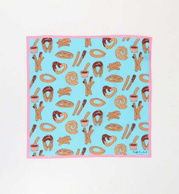 UNITED ARROWS green label relaxing「＜Dieffe Kinloch＞コットン プリント ハンカチ」|ハンカチ|