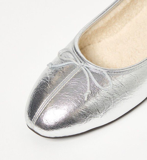 UNITED ARROWS green label relaxing「ウォーム バレエシューズ / フラットシューズ 撥水」|バレエシューズ|