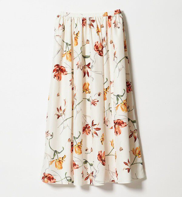 EMMEL REFINES「＜EMMEL REFINES＞EM ミディアムフラワープリント ボリューム スカート」|スカート|