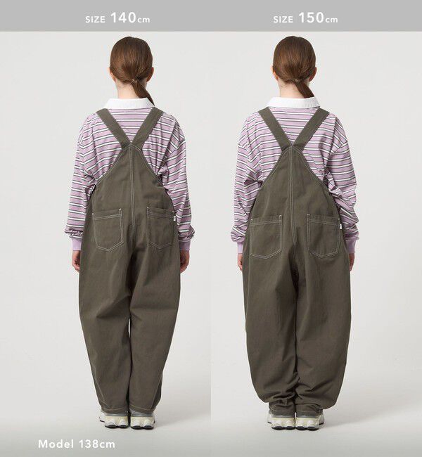 UNITED ARROWS green label relaxing「バレル サロペット / キッズ  120cm-160cm」|ワンピース|