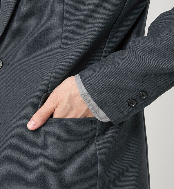 UNITED ARROWS green label relaxing「ピケ コーデュロイ ナロー ジャケット -ストレッチ-」|テーラードジャケット|