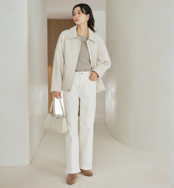 UNITED ARROWS green label relaxing「【結論シリーズ】ふれてヘアリーニット」|ニット・セーター|