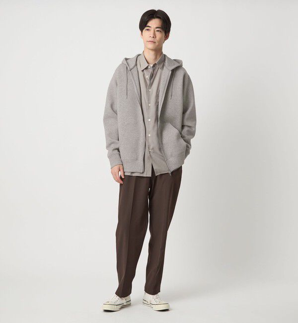 UNITED ARROWS green label relaxing「ダンボール ジップ パーカー フーディー」|パーカー|