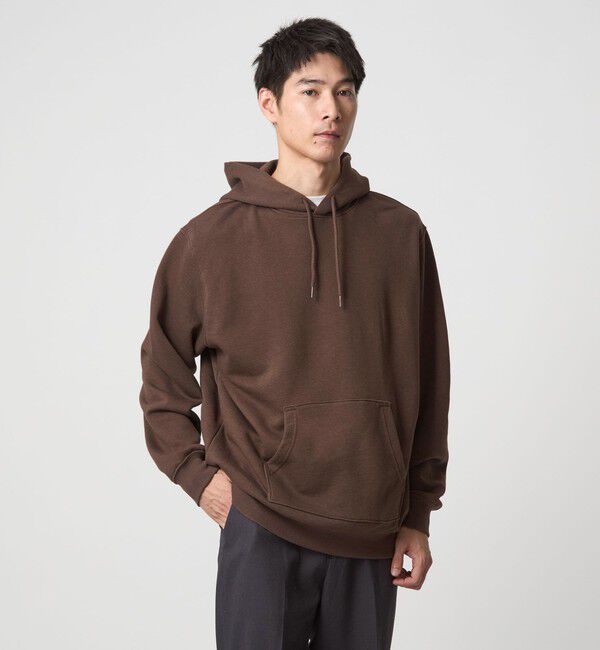 UNITED ARROWS green label relaxing「【WEB限定】デイリー ベーシック スウェット パーカー」|パーカー|DK.BROWN