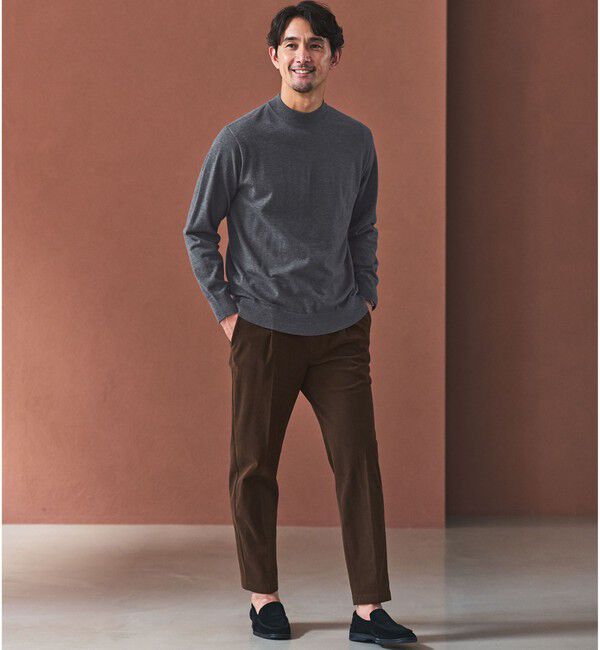 UNITED ARROWS green label relaxing「【WEB限定】JUST fit コーデュロイ 1プリーツ イージースラックス パンツ -ストレッチ-」|その他|