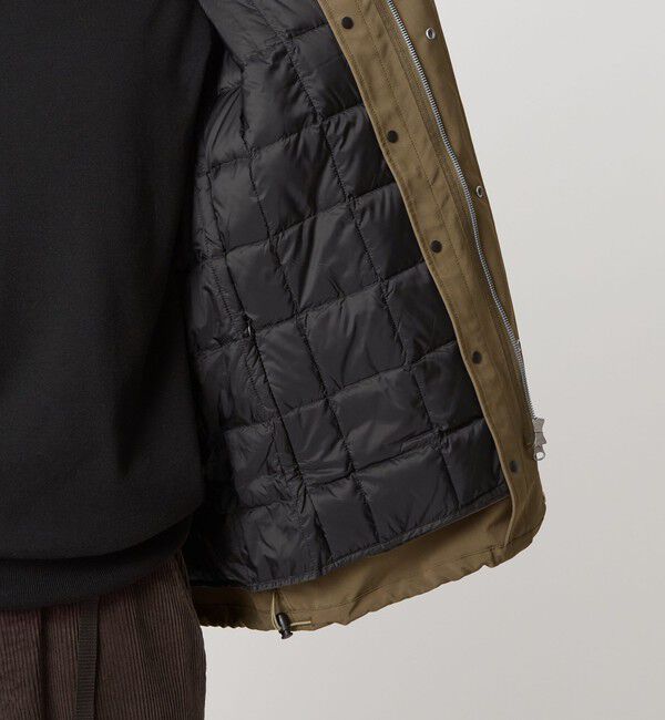 UNITED ARROWS green label relaxing「TAION 3WAY モッズ インナーダウン ブルゾン -撥水・防風-」|ダウン|