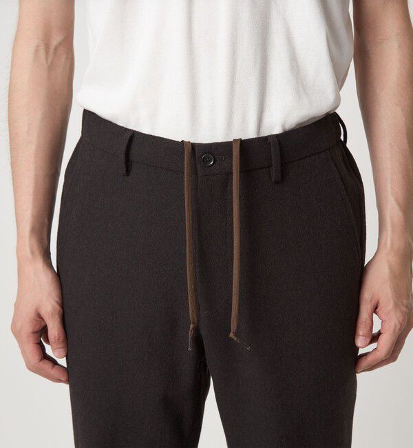 UNITED ARROWS green label relaxing「ウォッシャブル ホームスパン ナロー ユーティリティパンツ S1 -ストレッチ-」|スラックス|