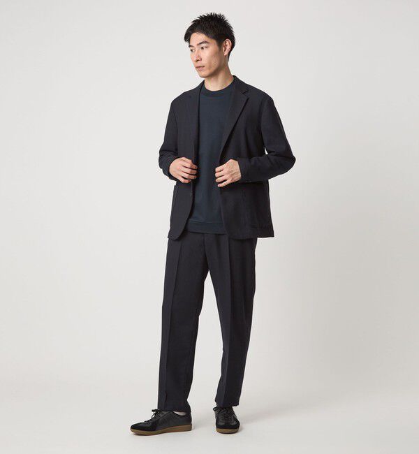 UNITED ARROWS green label relaxing「ウォッシャブル フラノ ツイル リラックス ジャケット -ストレッチ-」|テーラードジャケット|