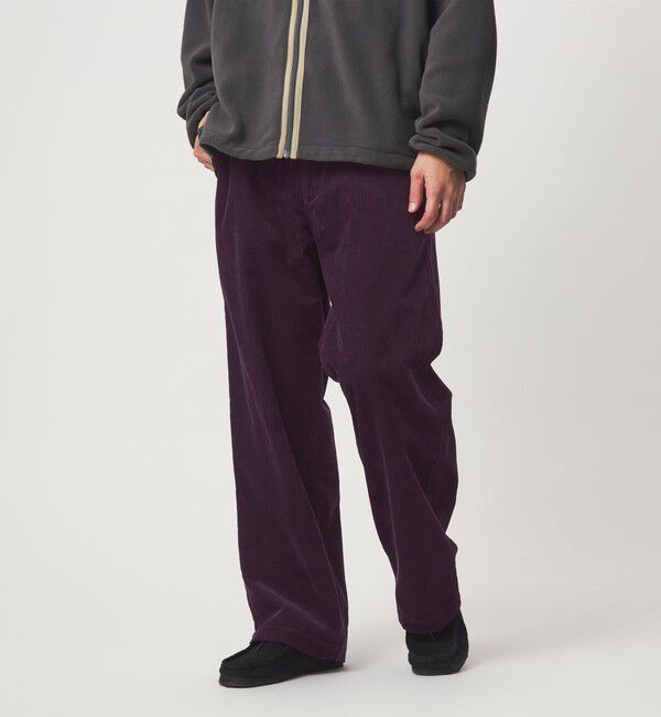 UNITED ARROWS green label relaxing「【WEB限定】＜GLR or＞コーデュロイ ストレート パンツ」|その他|PURPLE