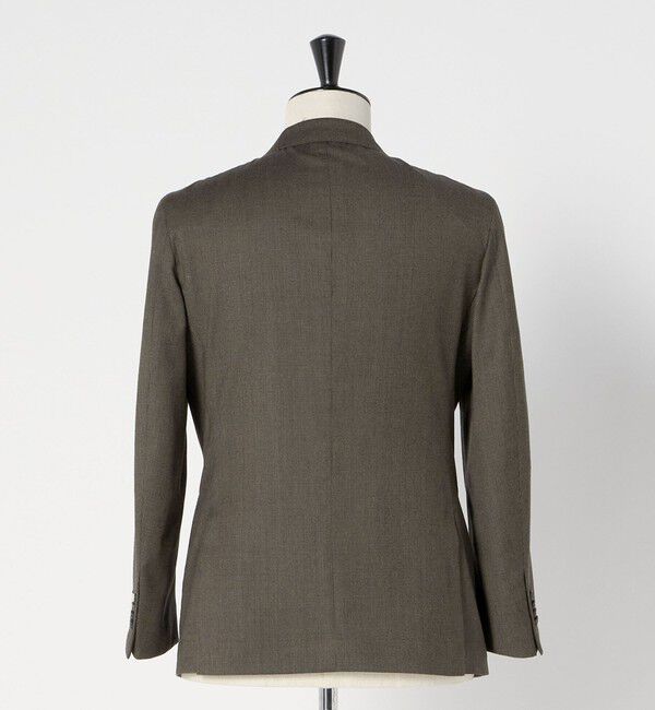 UNITED ARROWS green label relaxing「GLR CLOTH フラノ柄 2B RG ジャケット -ストレッチ-」|テーラードジャケット|