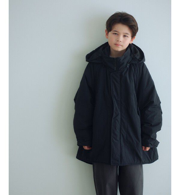 UNITED ARROWS green label relaxing「【別注】＜WILD THINGS＞ショート モンスターパーカー / キッズ  140cm-160cm」|その他|BLACK