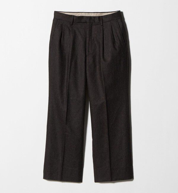 UNITED ARROWS green label relaxing「DC W/N 2プリーツ ワイド スラックス」|スラックス|