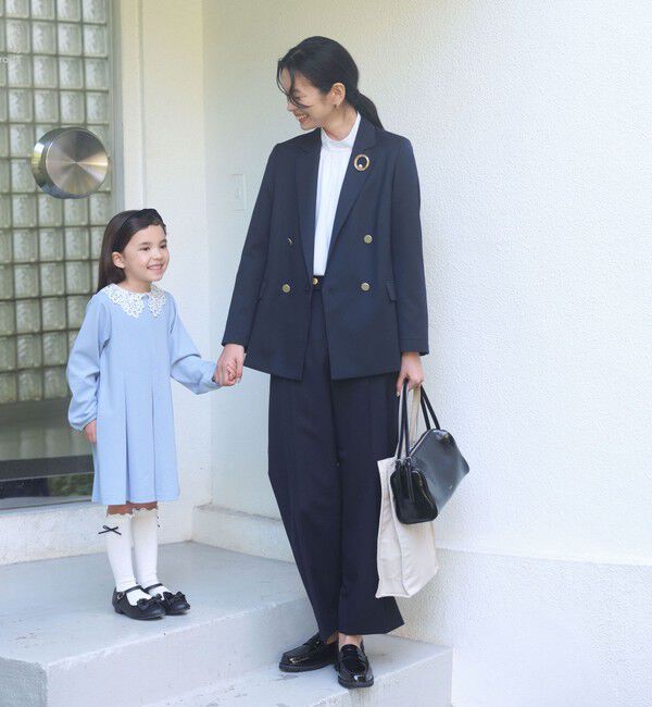 UNITED ARROWS green label relaxing「［size SHORT/TALLあり］Greed グリード ストレート パンツ ウォッシャブル」|スラックス|NAVY