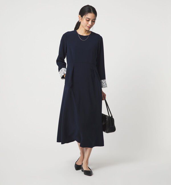 UNITED ARROWS green label relaxing「［size SHORTあり］ソデレース 2WAY ワンピース」|ワンピース|