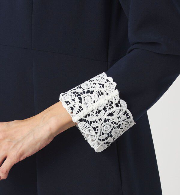 UNITED ARROWS green label relaxing「［size SHORTあり］ソデレース 2WAY ワンピース」|ワンピース|