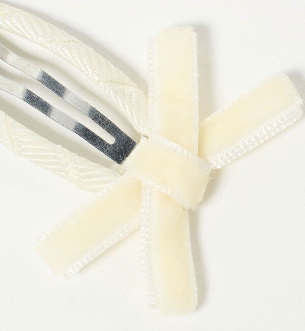 UNITED ARROWS green label relaxing「細リボンクリップ セット / キッズ」|ヘアバンド|