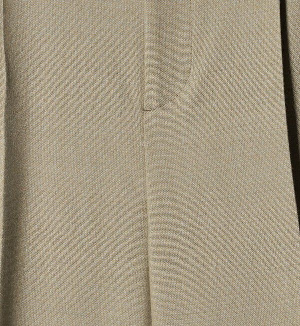 UNITED ARROWS green label relaxing「ラミーブレンド ワイド パンツ」|チノ|