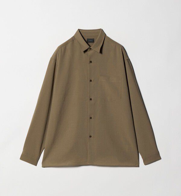 UNITED ARROWS green label relaxing「ワッシャー ポプリン ボックス シャツ」|シャツ・ブラウス|