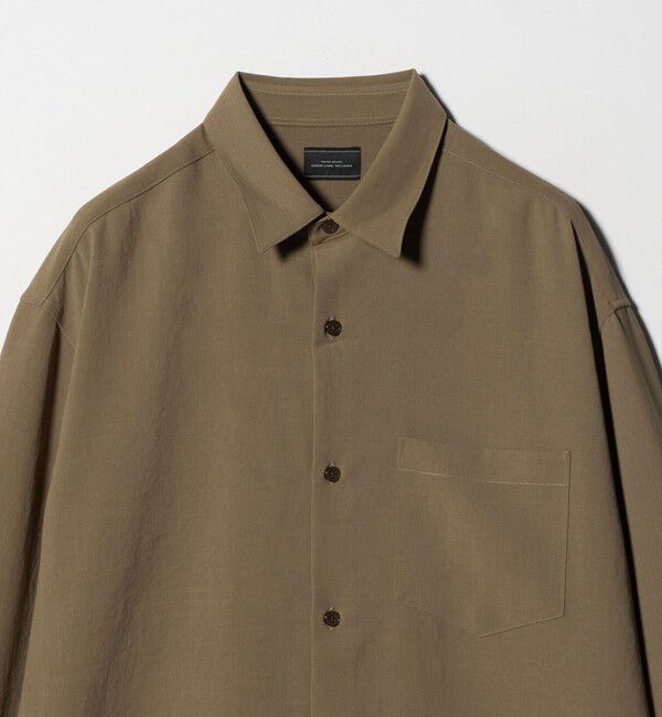 UNITED ARROWS green label relaxing「ワッシャー ポプリン ボックス シャツ」|シャツ・ブラウス|