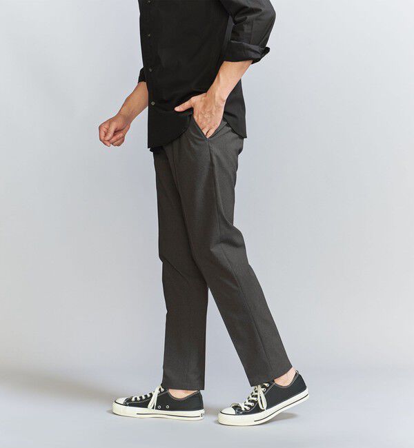 BEAUTY&YOUTH UNITED ARROWS「【WEB限定 WARDROBE SMART】ソロテックス オールシーズン パンツ」|チノ|DK.GRAY