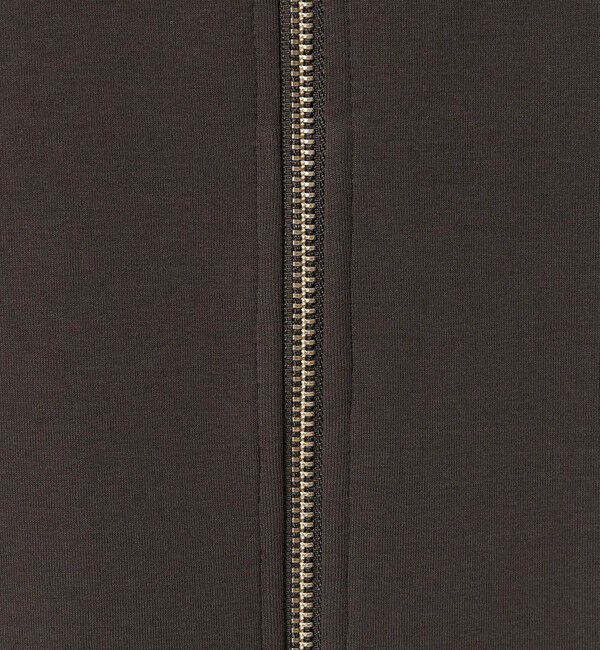 BEAUTY&YOUTH UNITED ARROWS「【WEB限定 WARDROBE SMART】ダブルニット ジップパーカー/セットアップ対応」|パーカー|