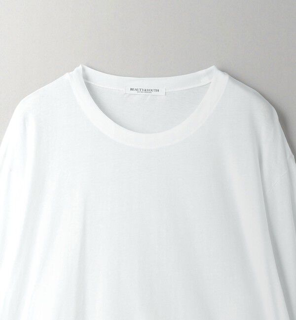 BEAUTY&YOUTH UNITED ARROWS「コットン ルーズ ロングスリーブ Tシャツ」|Tシャツ・カットソー|