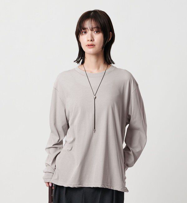 BEAUTY&YOUTH UNITED ARROWS「コットン ルーズ ロングスリーブ Tシャツ」|Tシャツ・カットソー|