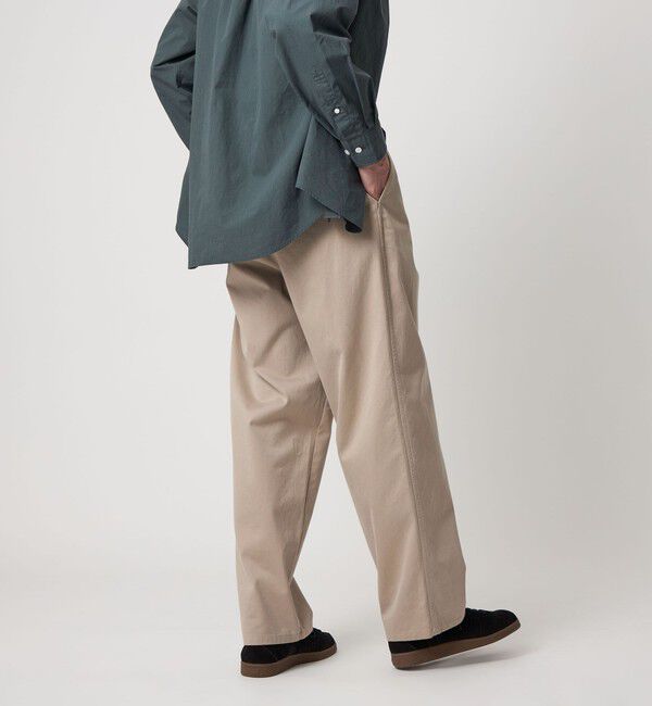 STEVEN ALAN「＜Steven Alan＞ ウエポン ニドム アーミー ノープリーツ トラウザーズ」|チノ|