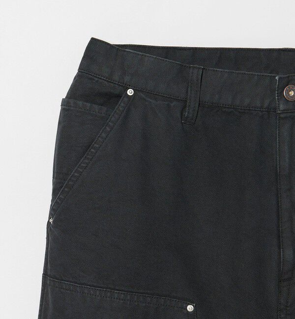 MONKEY TIME「ガーメントダイ ダック ダブルニー アンクル パンツ」|チノ|