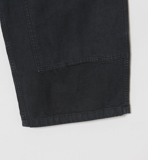 MONKEY TIME「ガーメントダイ ダック ダブルニー アンクル パンツ」|チノ|