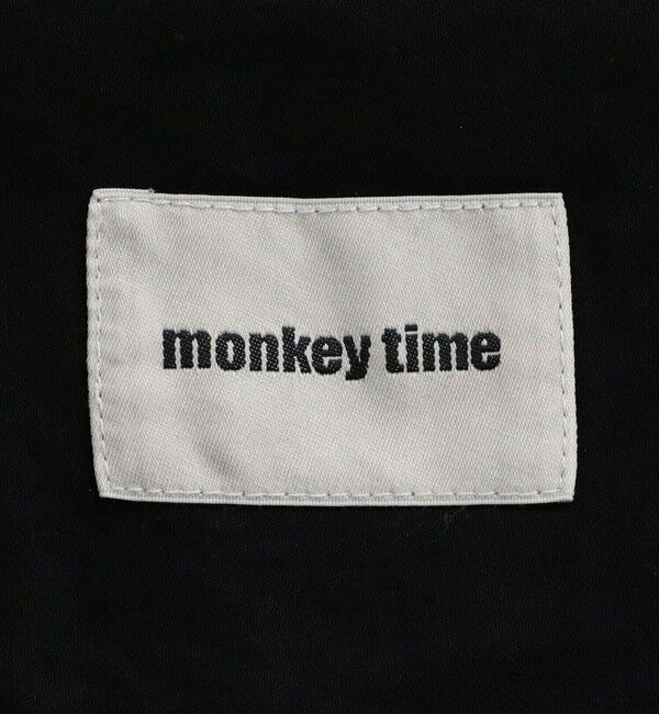 MONKEY TIME「ガーメントダイ ダック ダブルニー アンクル パンツ」|チノ|