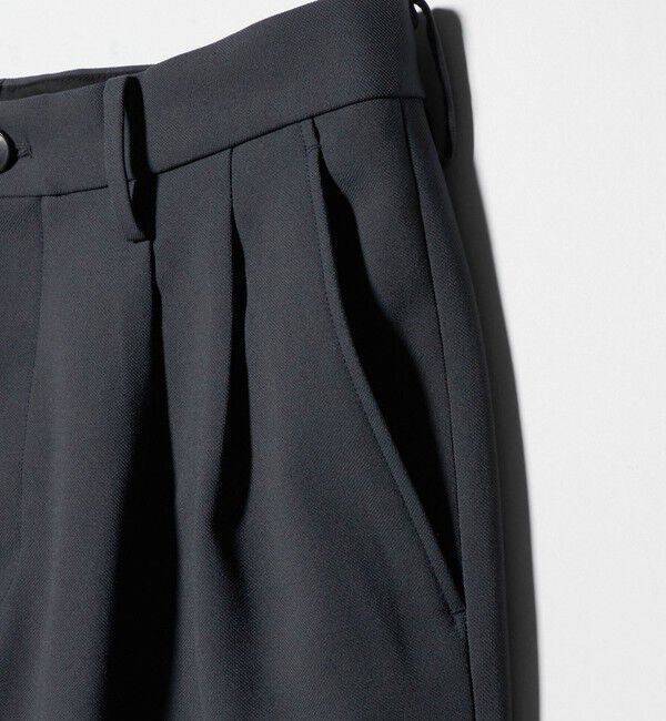 BEAUTY&YOUTH UNITED ARROWS「エアロ ツイル 2プリーツ スラックス NO.9」|チノ|