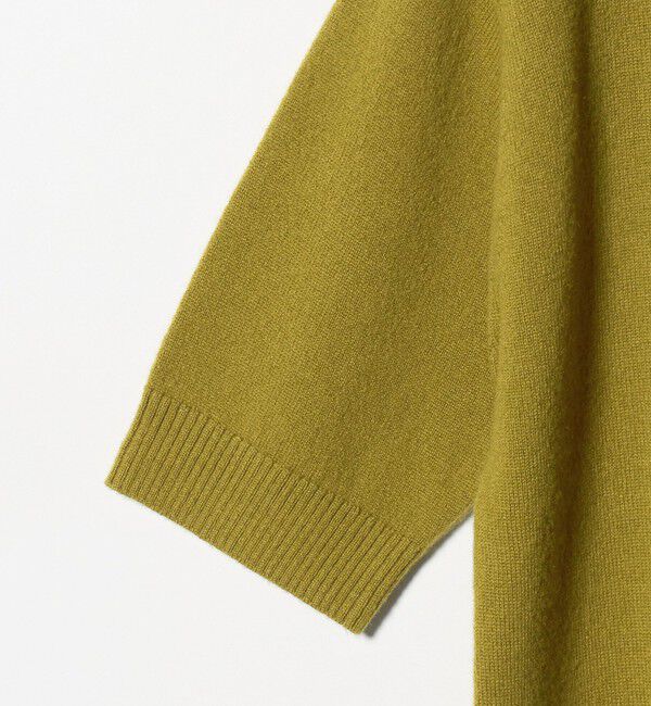 BEAUTY&YOUTH UNITED ARROWS「カシミヤ クルーネック ショートスリーブニット」|ニット・セーター|