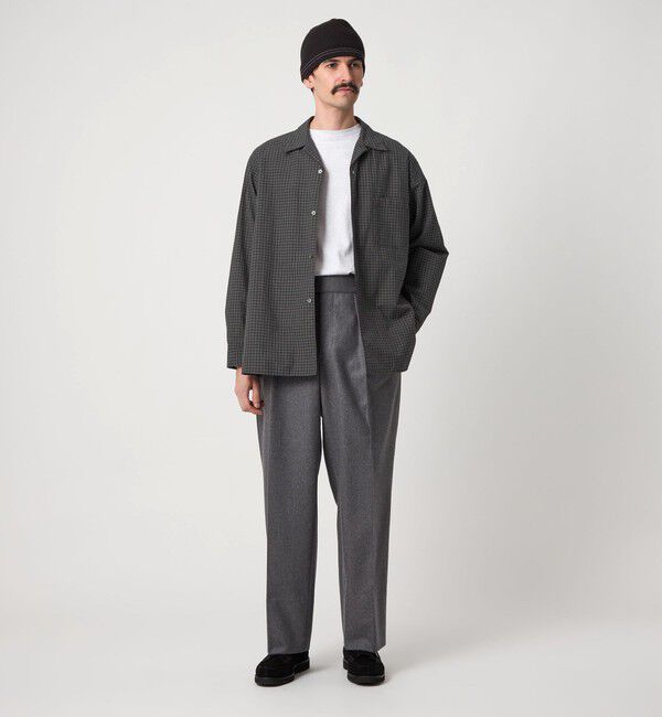 STEVEN ALAN「＜Steven Alan＞ 60 シック チェック オープンカラー シャツ」|シャツ・ブラウス|