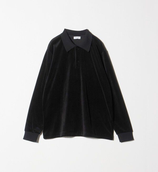 ATTISESSION「＜ATTISESSION＞ベロア ポロシャツ」|ポロシャツ|