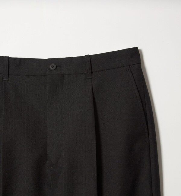 STEVEN ALAN「＜Steven Alan＞ ウール オックスフォード アウト ワンプリーツ スラックス」|スラックス|