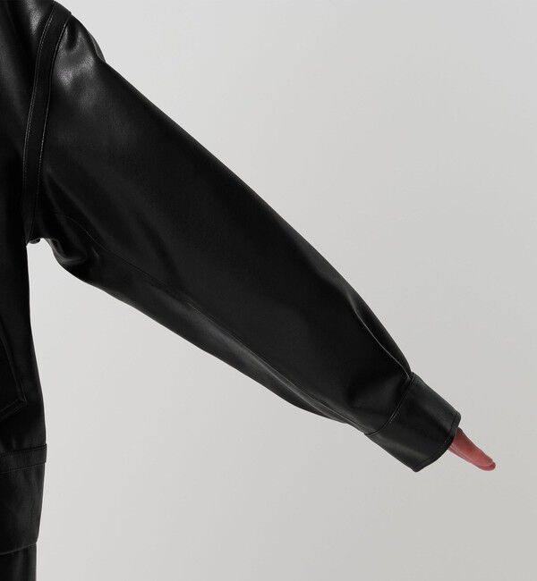 BEAUTY&YOUTH UNITED ARROWS「【WEB限定】レザーライク 2WAYブルゾン」|ブルゾン・スタジャン|