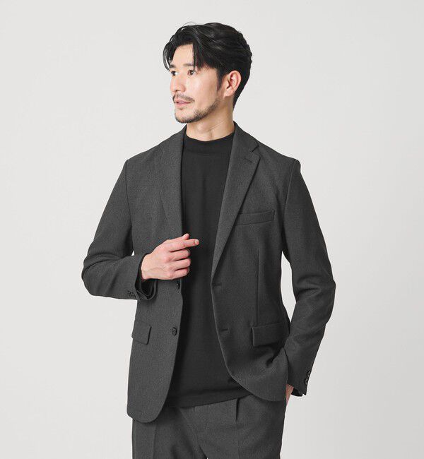 BEAUTY&YOUTH UNITED ARROWS「【WEB限定 WARDROBE SMART】LANATEC OX セットアップ/背抜きジャケット＆イージーパンツ」|スーツ|