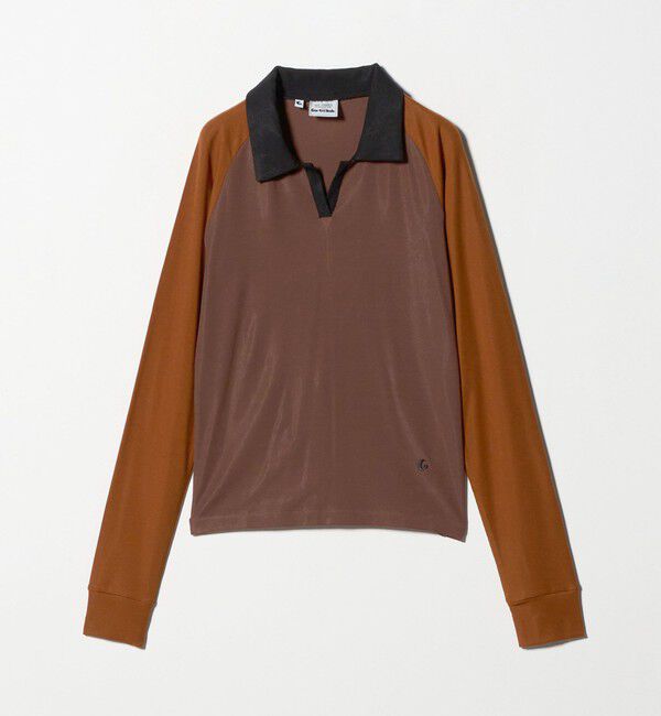 BEAUTY&YOUTH UNITED ARROWS「＜Girls Department Club＞BI RINGER ロングスリーブTシャツ 」|Tシャツ・カットソー|