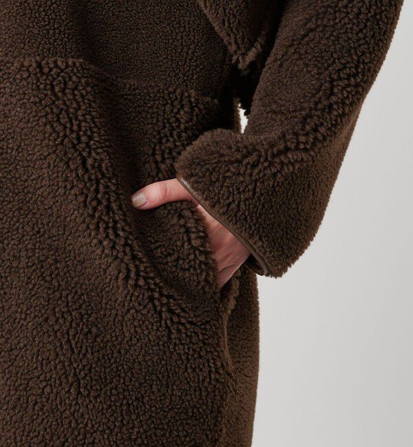 BEAUTY&YOUTH UNITED ARROWS「【WEB限定】ボア&times;フェイクムートン リバーシブルジャケット 」|その他|