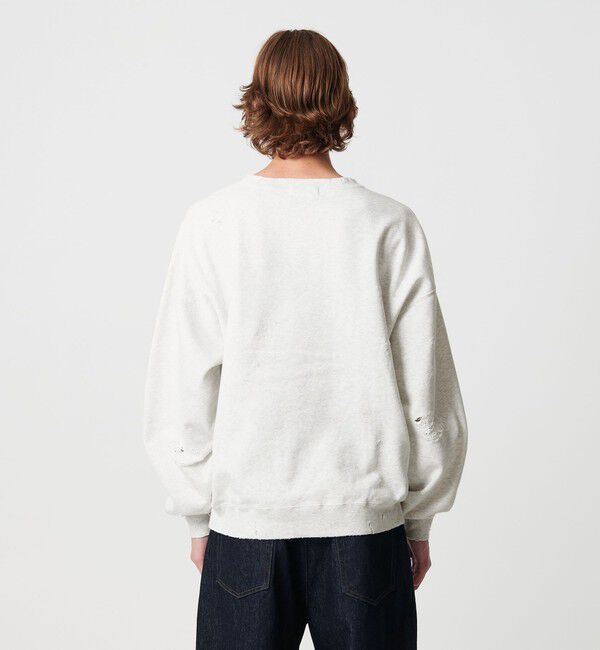 MONKEY TIME「フレンチテリー ディストレスト クルーネック」|Tシャツ・カットソー|